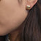 Chopard Happy Diamonds Icon - Boucles d'oreilles en or jaune et diamants 58 Facettes CA-CHOP-HAPD-ER-YGD