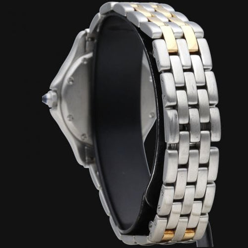 Cartier Cougar - Montre en or jaune et acier 58 Facettes MT46807