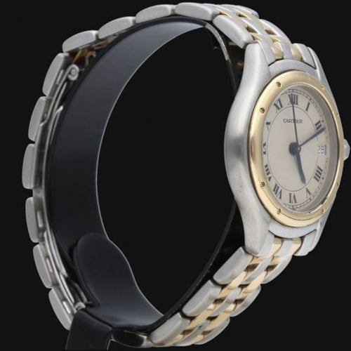 Cartier Cougar - Montre en or jaune et acier 58 Facettes MT46807