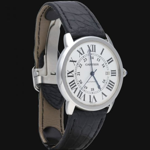 Cartier Ronde Solo - Montre en acier 58 Facettes MT47201