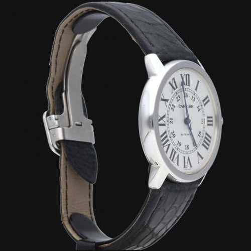 Cartier Ronde Solo - Montre en acier 58 Facettes MT47201