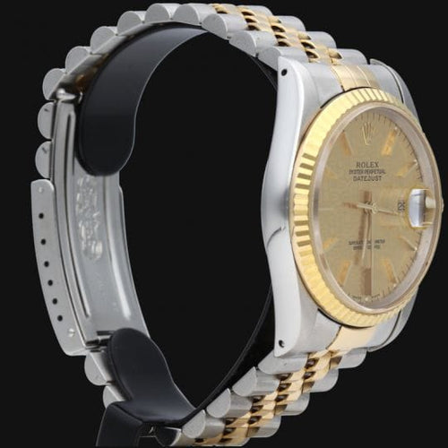 Rolex Datejust - Montre 36 mm en or jaune et acier 58 Facettes MT46915