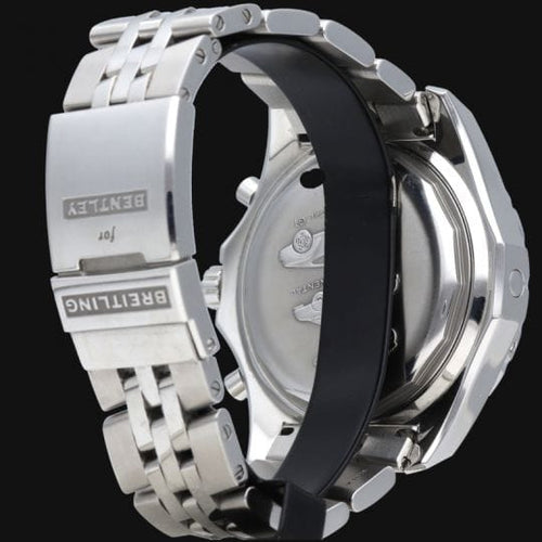 Breitling Bentley Motors T - Montre chronographe GMT en acier 58 Facettes MT47248