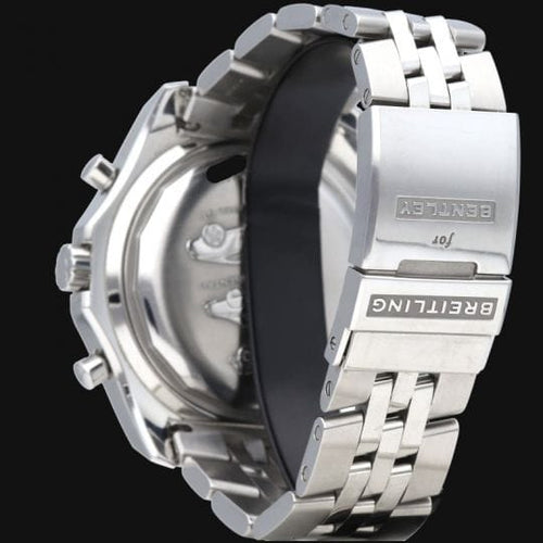 Breitling Bentley Motors T - Montre chronographe GMT en acier 58 Facettes MT47248
