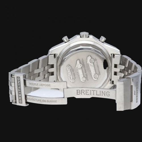 Breitling Bentley Motors T - Montre chronographe GMT en acier 58 Facettes MT47248
