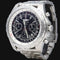 Breitling Bentley Motors T - Montre chronographe GMT en acier 58 Facettes MT47250