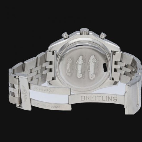 Breitling Bentley Motors T - Montre chronographe GMT en acier 58 Facettes MT47250