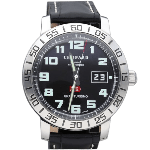 Chopard Mille Miglia - Montre Gran Turismo en acier 58 Facettes MT46029