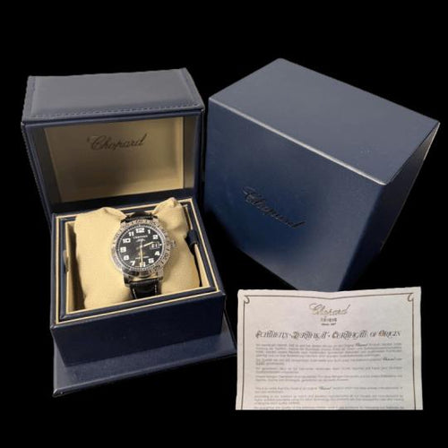 Chopard Mille Miglia - Montre Gran Turismo en acier 58 Facettes MT46029