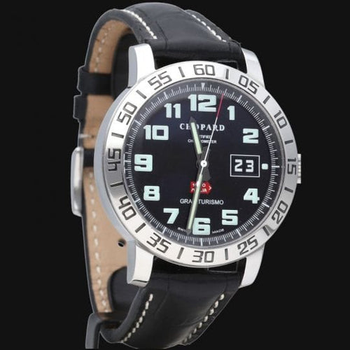 Chopard Mille Miglia - Montre Gran Turismo en acier 58 Facettes MT46029