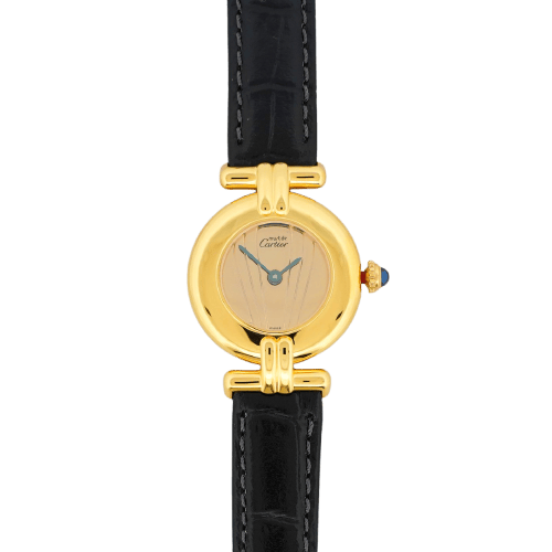 Cartier Must Colisée - Montre en vermeil cadran Art déco