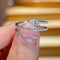 53 AITCHES Teide - Bague en or blanc et diamants 58 Facettes GBR1063WG