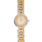 Hermès Clipper - Montre SM en acier et plaqué or