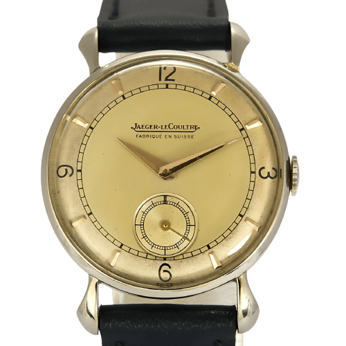 Jaeger-LeCoultre - Montre en acier, cadran deux tons 58 Facettes A1202