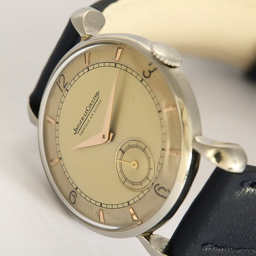 Jaeger-LeCoultre - Montre en acier, cadran deux tons 58 Facettes A1202