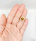 Bague 50 Bague marguerite vintage en or 18k, quartz œil de tigre et perles 58 Facettes A07563