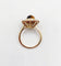 Bague 50 Bague marguerite vintage en or 18k, quartz œil de tigre et perles 58 Facettes A07563