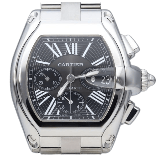 Cartier Roadster - Montre automatique en acier 58 Facettes MT46255