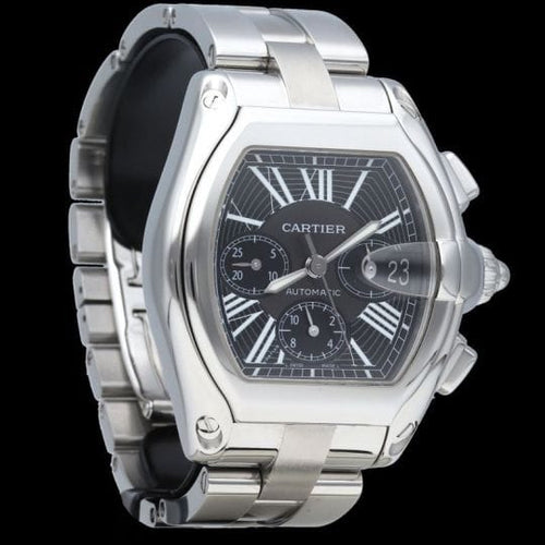 Cartier Roadster - Montre automatique en acier 58 Facettes MT46255
