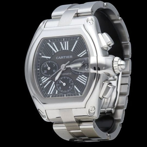 Cartier Roadster - Montre automatique en acier 58 Facettes MT46255