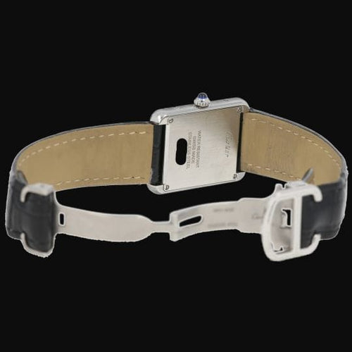Cartier Tank Solo - Montre quartz bracelet cuir 58 Facettes MT47216