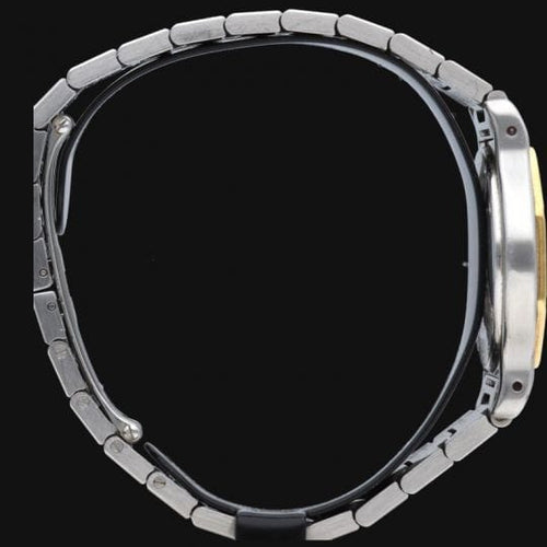 Cartier Santos - Montre ronde octogonale en or jaune et acier 58 Facettes MT47164
