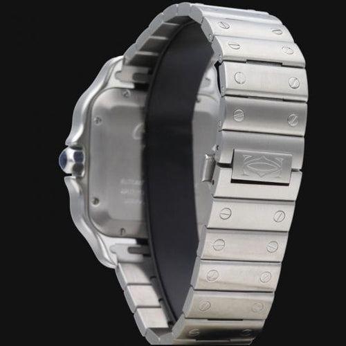 Cartier Santos - Montre en acier 58 Facettes MT47335