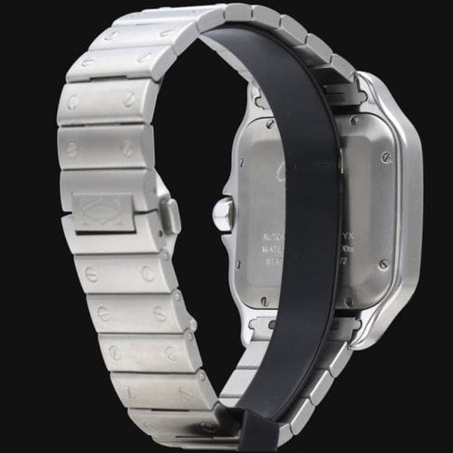 Cartier Santos - Montre en acier 58 Facettes MT47335
