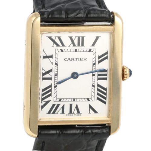 Cartier Tank Solo MM - Montre en or jaune et acier 58 Facettes MT47341