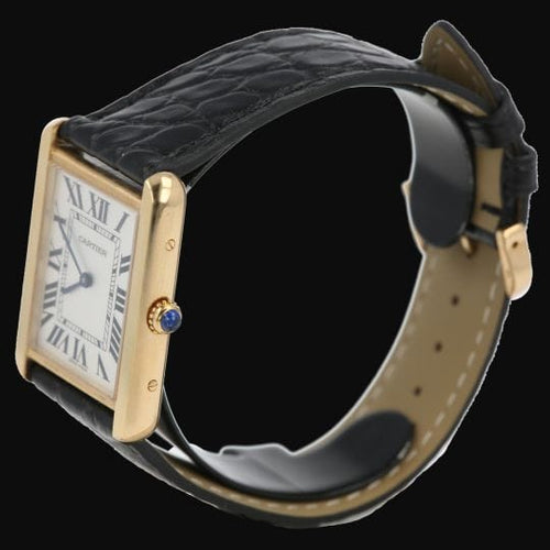 Cartier Tank Solo MM - Montre en or jaune et acier 58 Facettes MT47341