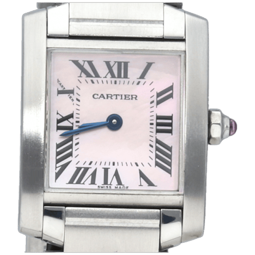 Cartier Tank Française - Montre en acier 58 Facettes MT45632