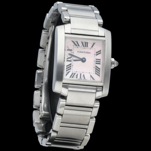 Cartier Tank Française - Montre en acier 58 Facettes MT45632