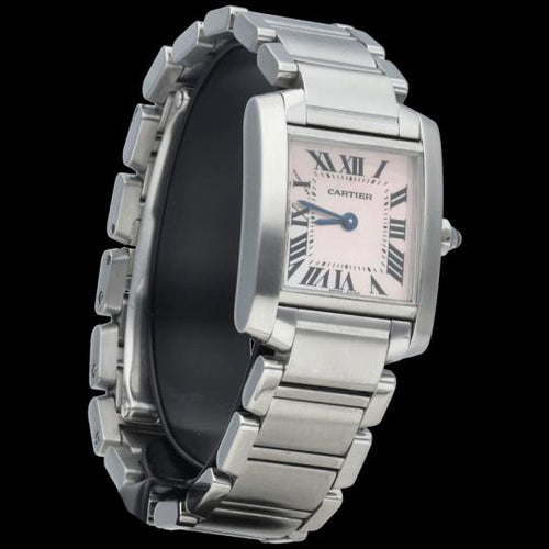 Cartier Tank Française - Montre en acier 58 Facettes MT45632