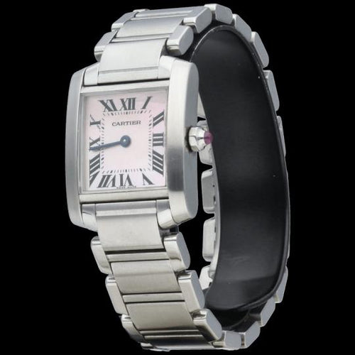 Cartier Tank Française - Montre en acier 58 Facettes MT45632