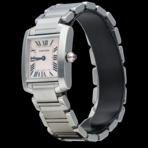 Cartier Tank Française - Montre en acier 58 Facettes MT45632