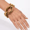 Weingrill - Bracelet en or jaune, rose et blanc 18 ct 58 Facettes BR138 '(051619)