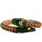 Bracelet vintage serpent en or 14 kt avec diamants et rubis 58 Facettes BR136 '(02459)