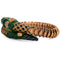 Bracelet vintage serpent en or 14 kt avec diamants et rubis 58 Facettes BR136 '(02459)
