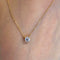 Embrace - Collier solitaire en or 18 carats et diamant 0,20 ct 58 Facettes GPD1035YG