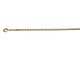 Chaîne maille forçat en or jaune 18 carats 58 Facettes 1794571