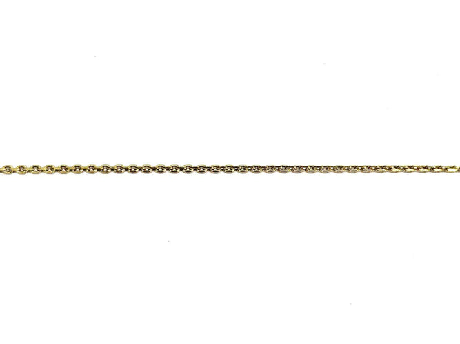 Chaîne maille forçat en or jaune 18 carats 58 Facettes 1794571