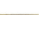 Chaîne maille forçat en or jaune 18 carats 58 Facettes 1794571