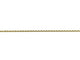 Chaîne maille forçat en or jaune 18 carats 58 Facettes 1794571