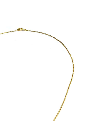 Chaîne maille forçat en or jaune 18 carats 58 Facettes 1794571