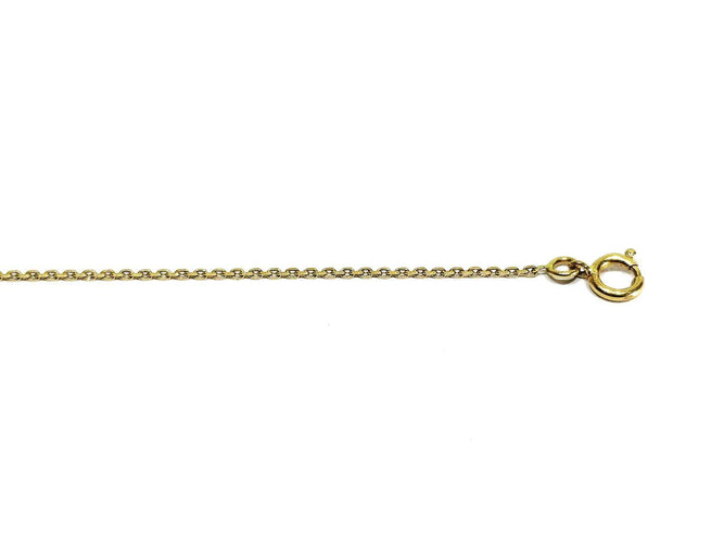 Chaîne maille forçat en or jaune 18 carats 58 Facettes 1794571