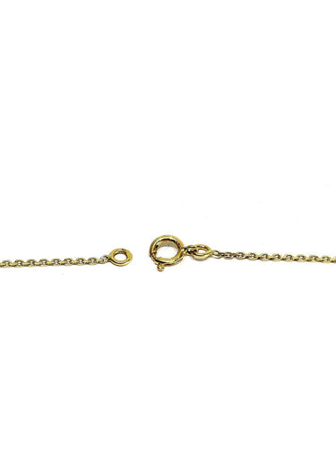 Chaîne maille forçat en or jaune 18 carats 58 Facettes 1794571