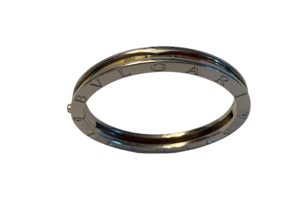 Bvlgari Bzero1 - Bracelet en acier et or jaune 58 Facettes AZ-PG-262170