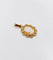 Pendentif vintage en or 18k et camée coquille 58 Facettes A07571