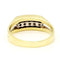 55 Bague rivière en or jaune 14k et diamants 58 Facettes 739BA26D3083404BAB085A134391534F