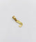 Pendentif vintage lettre J en or 18k 58 Facettes A07572